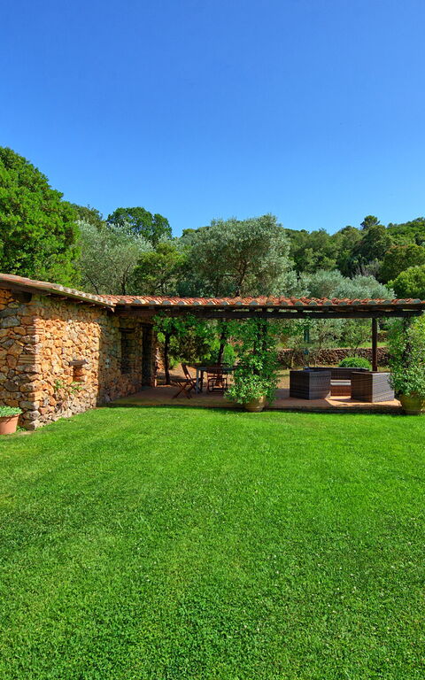 Casale Argentario: Balcon / Terrasse / Patio, Extérieur, Jardin