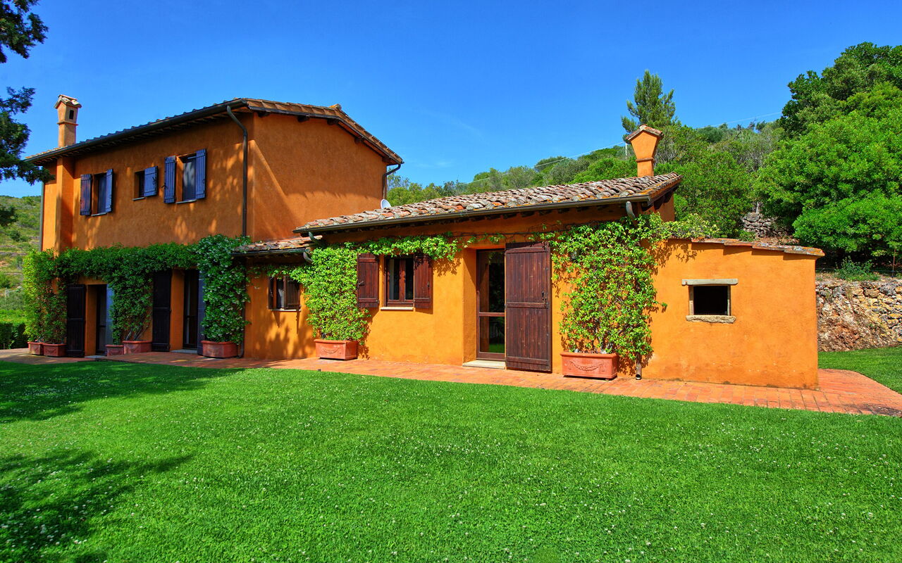 Casale Argentario: Extérieur, Jardin