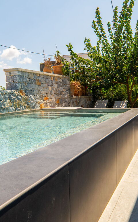 Villa Katrina: bassin, Extérieur