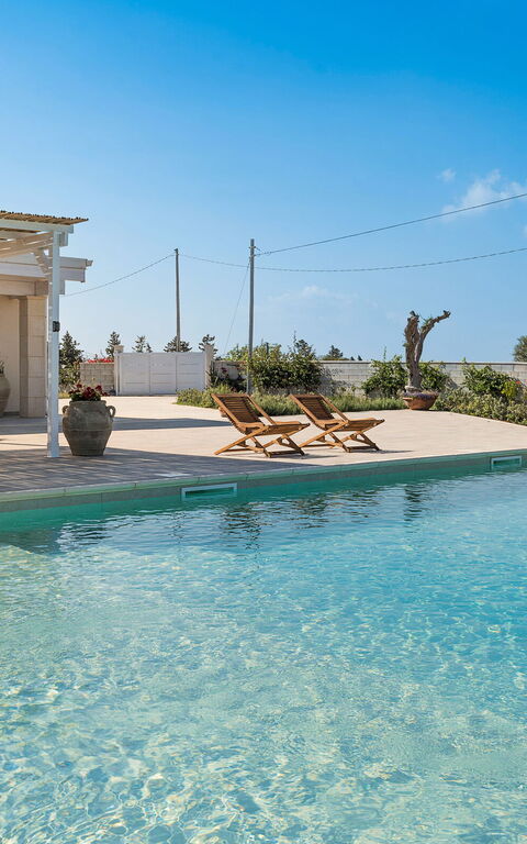 Villa Paolina: bassin, Extérieur, Extérieurs