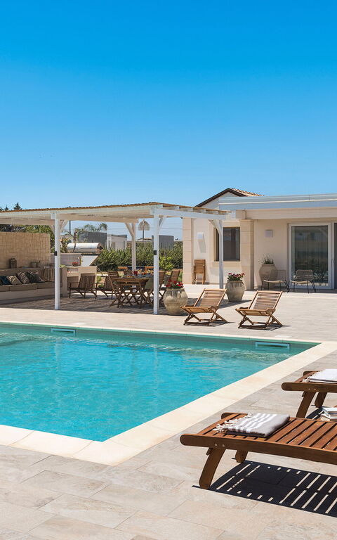 Villa Paolina: Balcon / Terrasse / Patio, bassin, Extérieur, Extérieurs