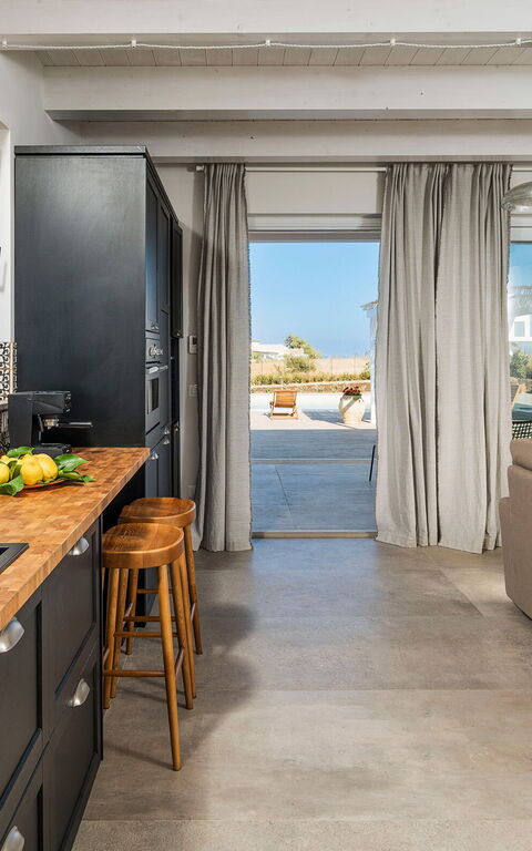 Villa Paolina: Cuisine, Salon