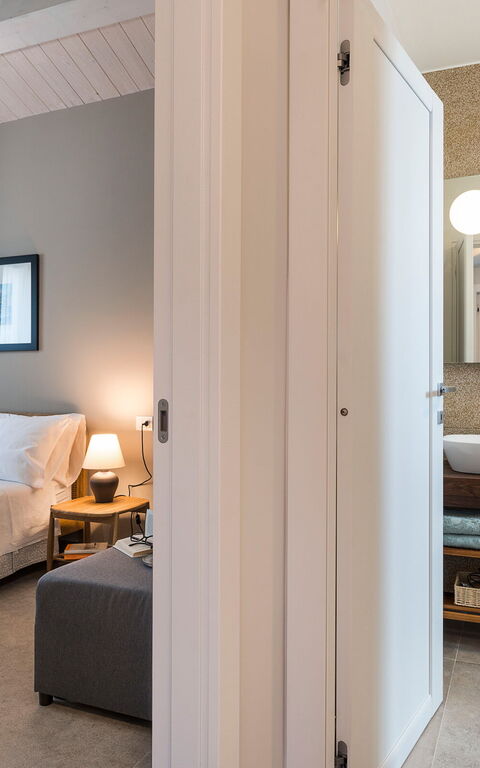 Villa Paolina: chambre à coucher, Salle de bain