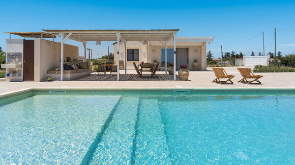 Villa Paolina: bassin, Extérieur, Extérieurs