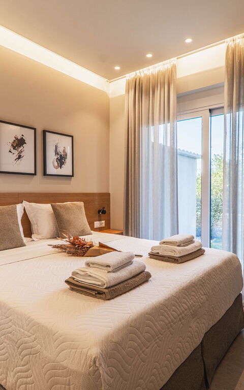 Villa Serenity: chambre à coucher