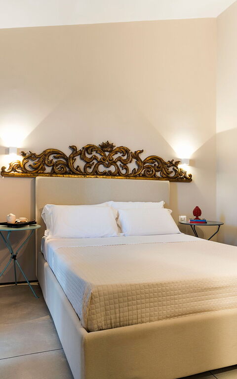 Villa Agnese: chambre à coucher