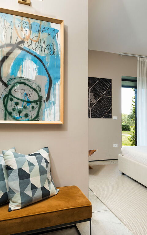 Villa Agnese: chambre à coucher