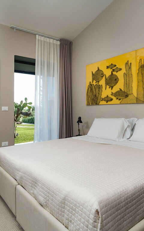 Villa Agnese: chambre à coucher