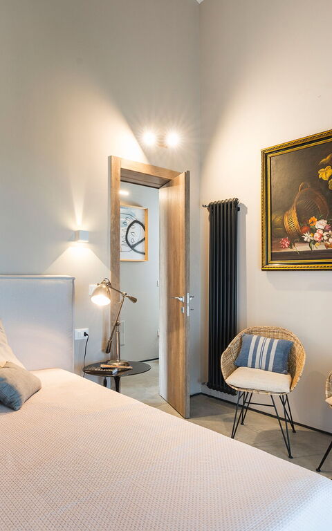 Villa Agnese: chambre à coucher