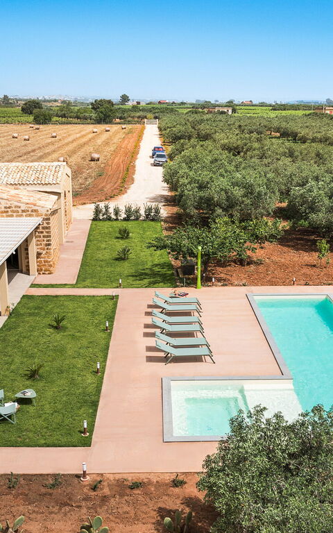 Villa Cavalè: bassin, Extérieur, Extérieurs, Jardin, Vues