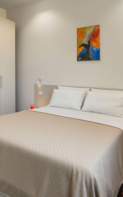 Villa Cavalè: chambre à coucher