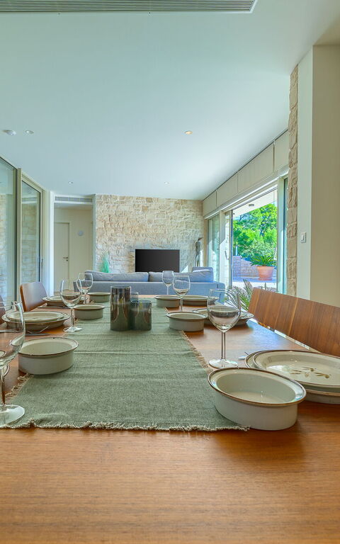 Villa Pine Haven: Salle à manger