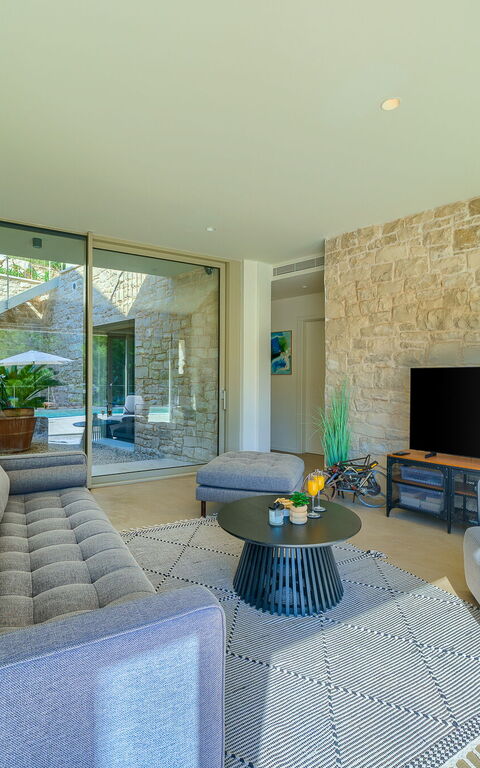 Villa Pine Haven: Salon