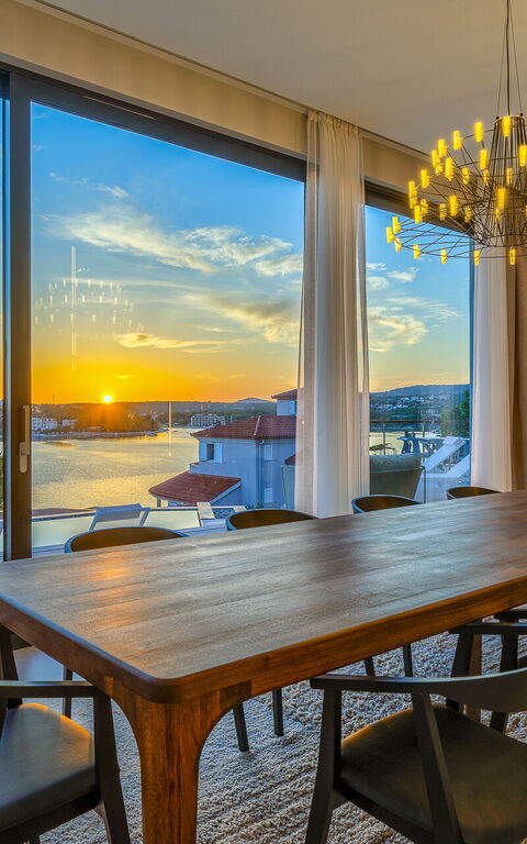 Villa Allina: Cuisine, Salle à manger