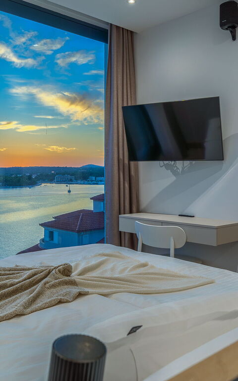 Villa Allina: chambre à coucher