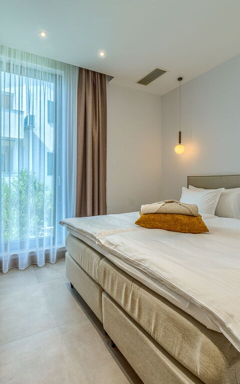 Villa Allina: chambre à coucher