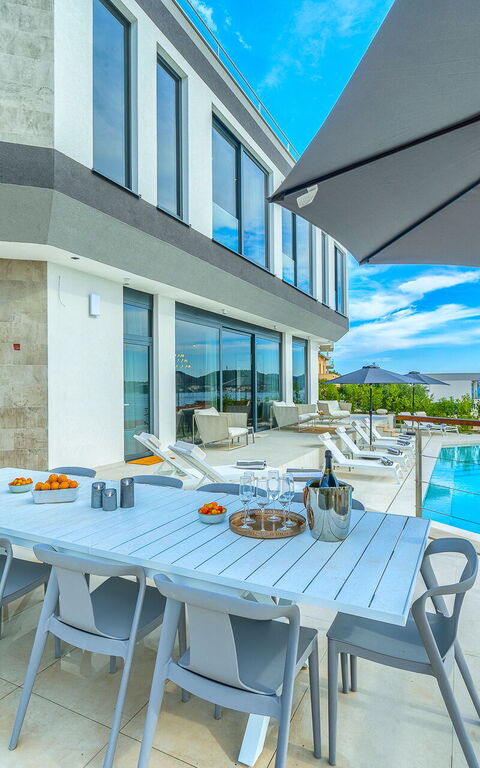 Villa Allina: bassin, Extérieur, Extérieurs, Vues