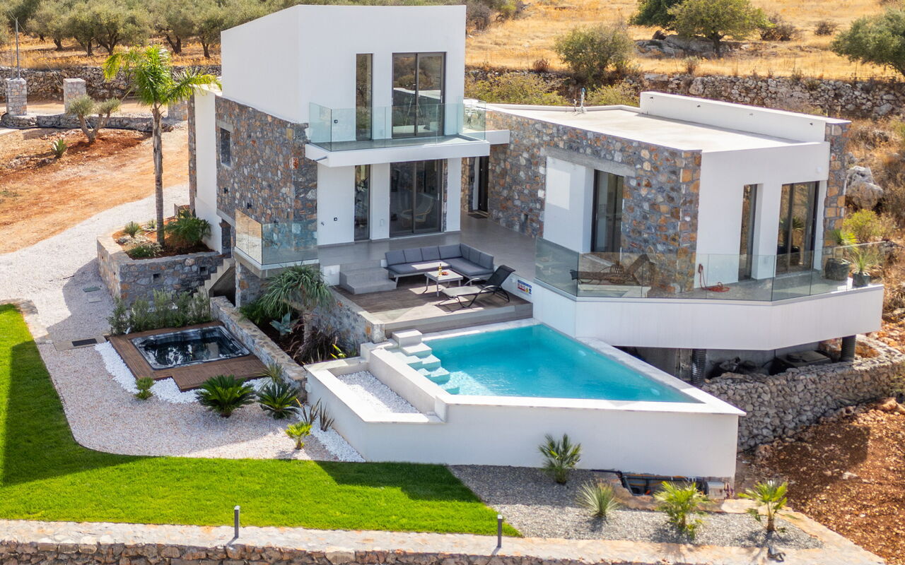 Venetian Villa: bassin, Extérieur, Extérieurs, Jardin