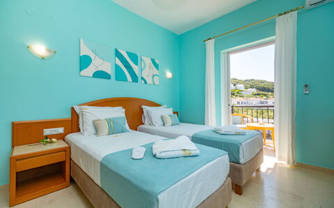 Logement Christianna Apartments 2: chambre à coucher