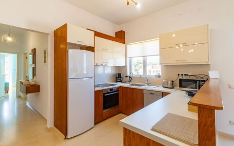Logement Christianna Apartments 2: Cuisine, Salle à manger, Salon