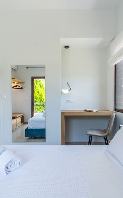 Villa Aetheria: chambre à coucher