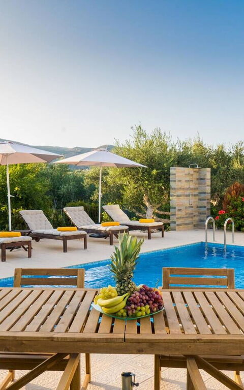 Villa Aetheria: Balcon / Terrasse / Patio, bassin, Extérieur, Extérieurs