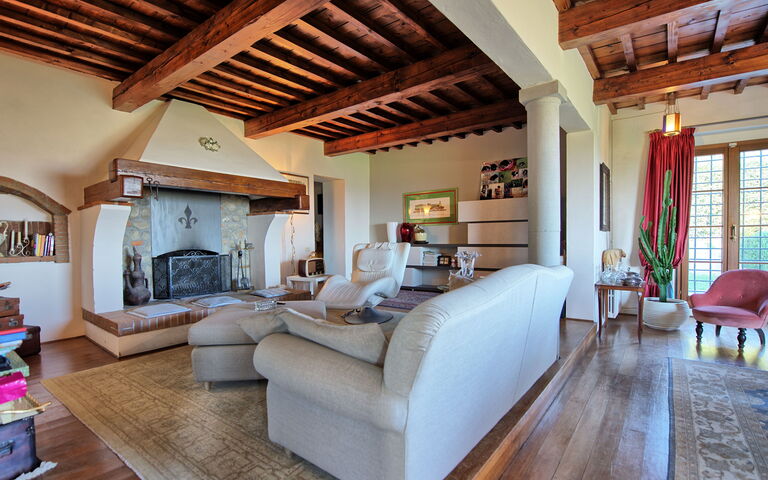 Villa Marusca: Salon
