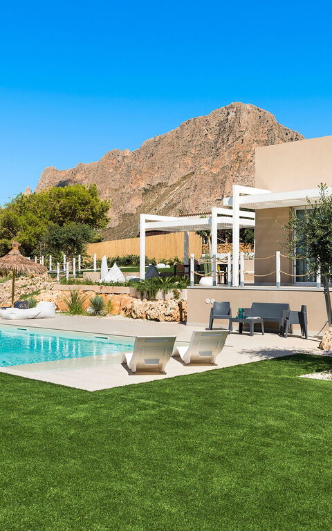 Villa Castalia: bassin, Extérieur, Extérieurs, Jardin, Vues