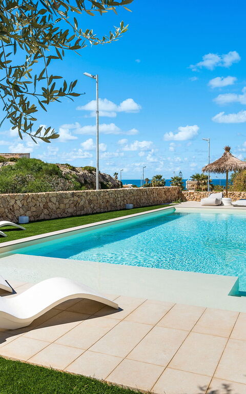 Villa Castalia: bassin, Extérieur, Extérieurs, Jardin, Vues