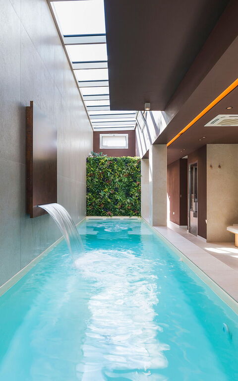 Villa Castalia: bassin, Bien-être, jacuzzi