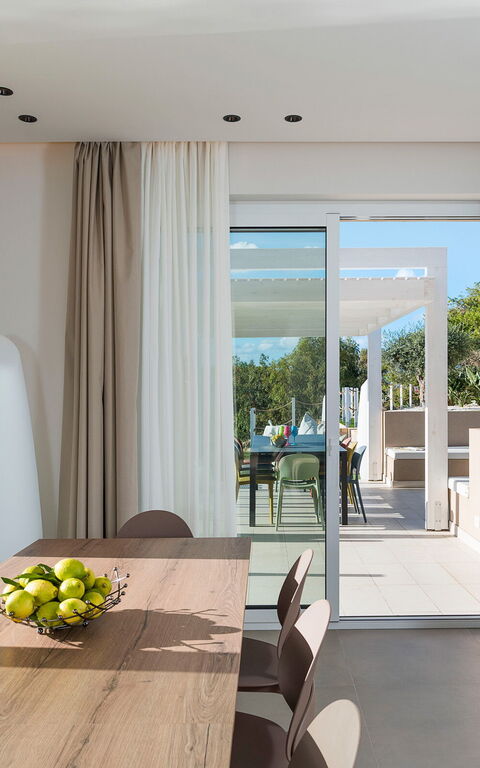 Villa Castalia: Cuisine, Salle à manger