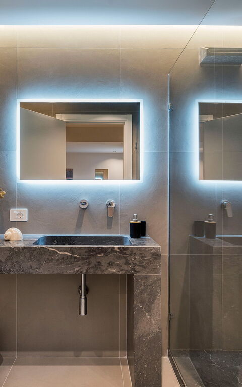 Villa Castalia: Salle de bain