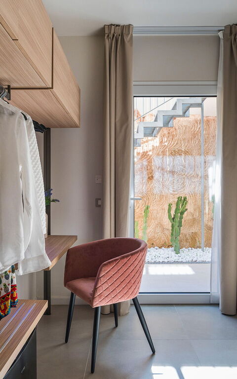 Villa Castalia: Détails de la chambre