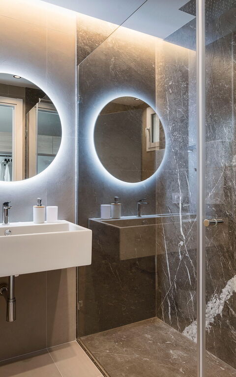 Villa Castalia: Salle de bain