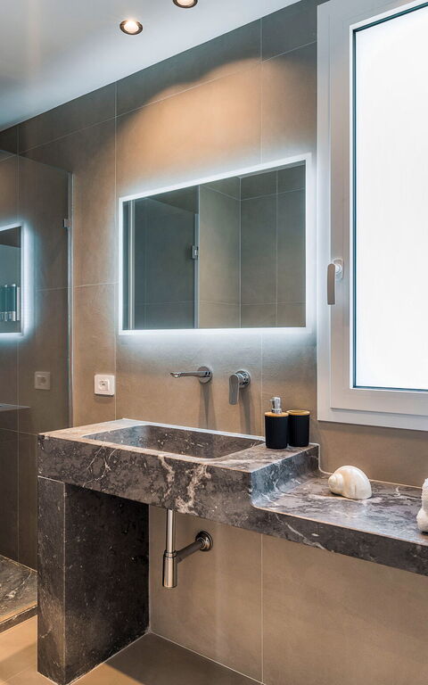 Villa Castalia: Salle de bain