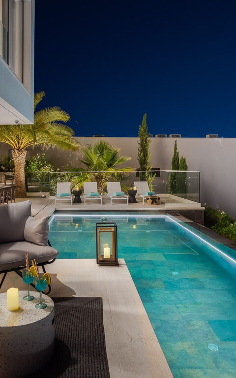 Villa Olive Vista 2: Balcon / Terrasse / Patio, bassin, Extérieur, Extérieurs, Vues