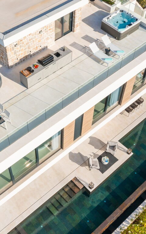 Villa Olive Vista 2: Balcon / Terrasse / Patio, bassin, Extérieur, Extérieurs