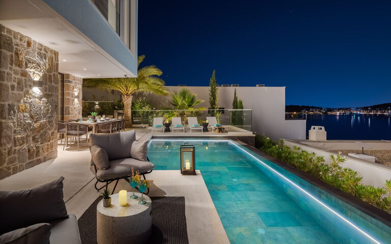 Villa Olive Vista 2: Balcon / Terrasse / Patio, bassin, Extérieur, Extérieurs, Vues