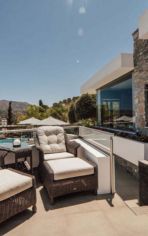 Villa Kera Panorama: Balcon / Terrasse / Patio, bassin, Extérieur, Extérieurs