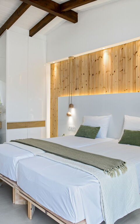 Villa Aurora Blue: chambre à coucher