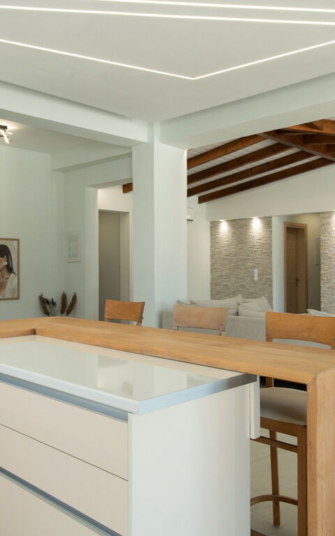 Villa Aurora Blue: Cuisine