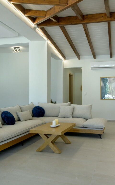 Villa Aurora Blue: Salon