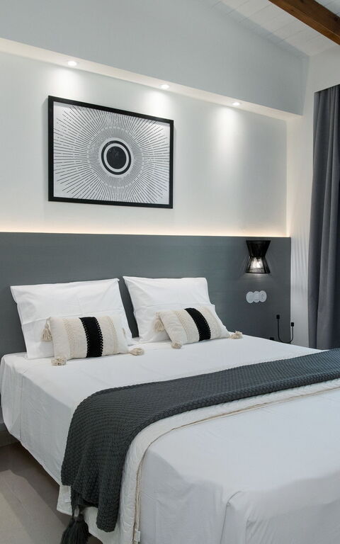 Villa Aurora Blue: chambre à coucher