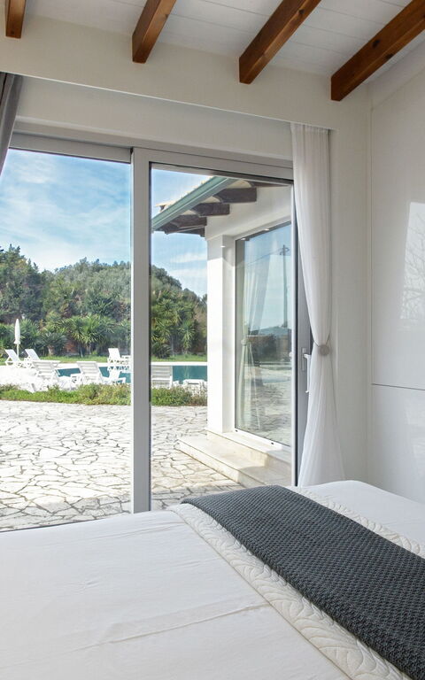 Villa Aurora Blue: chambre à coucher