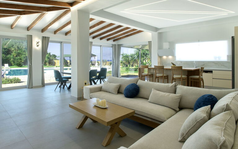 Villa Aurora Blue: Salon