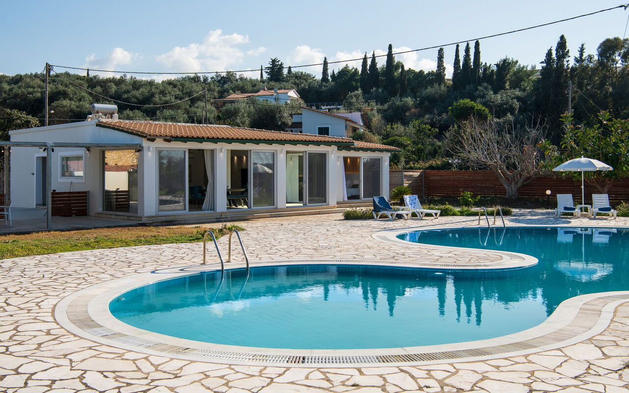 Villa Aurora Blue: bassin, Extérieur, Extérieurs