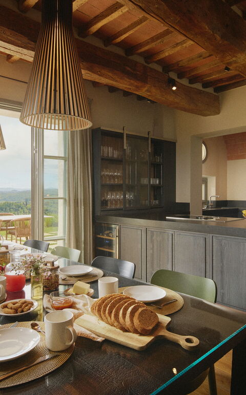 Villa Elmi: Cuisine, Salon