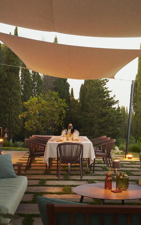 Villa Elmi: Balcon / Terrasse / Patio, Extérieur, Extérieurs, Jardin, Vues