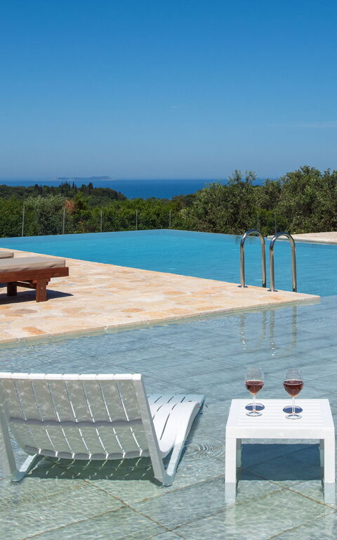 Villa Sunset: bassin, Extérieur, Vues