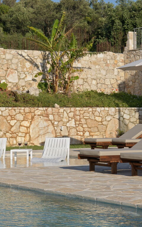 Villa Sunset: bassin, Extérieur